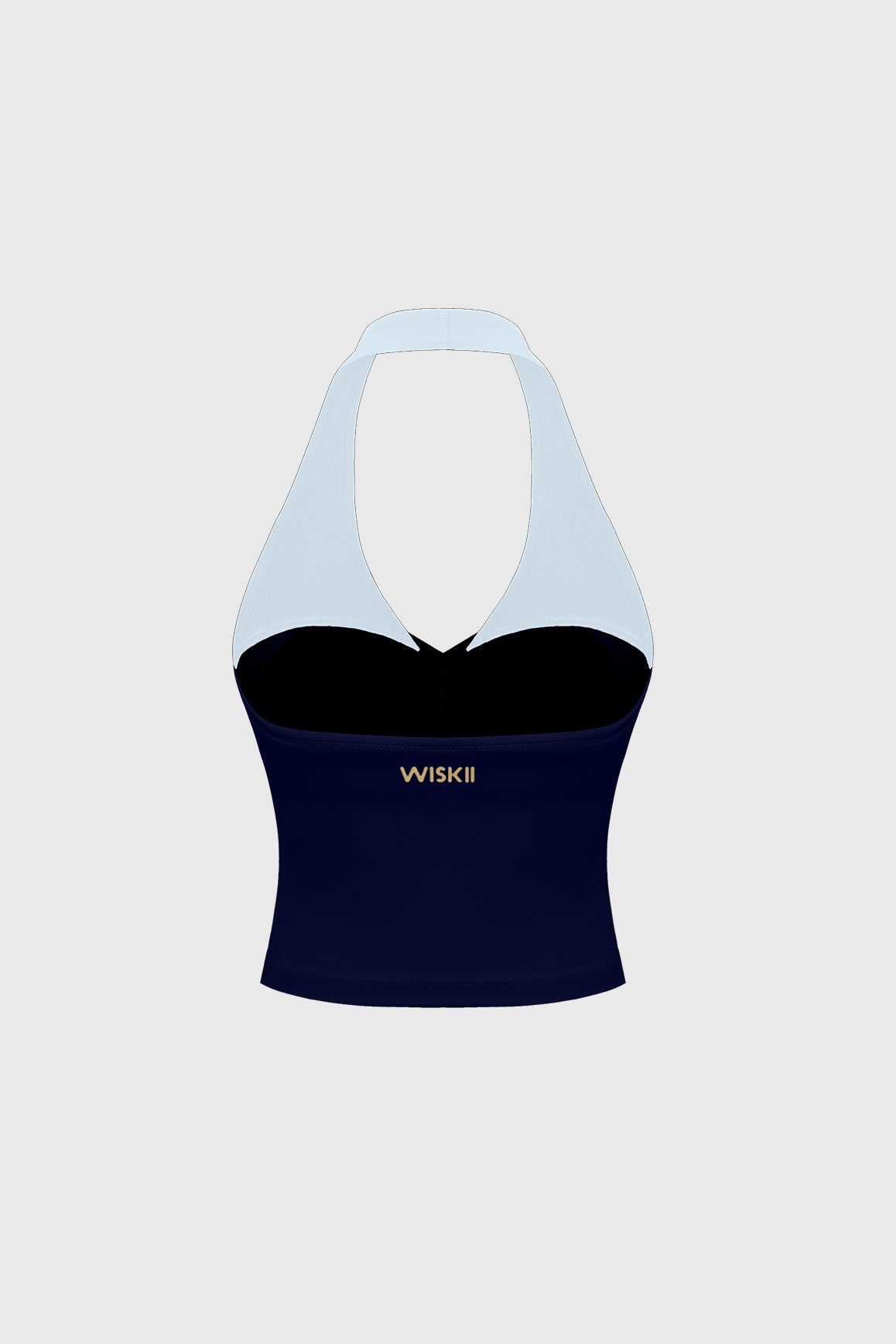 Riviera Contrast Halter Tank