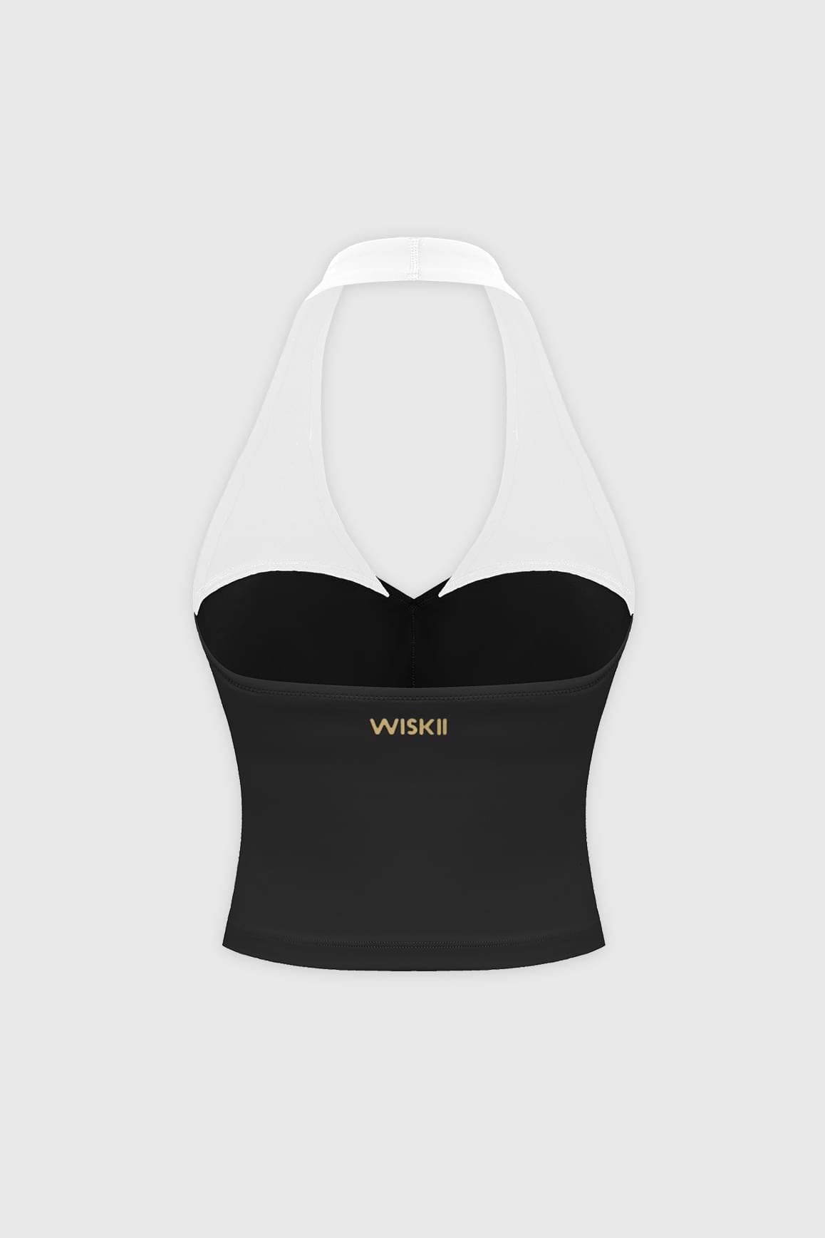 Riviera Contrast Halter Tank