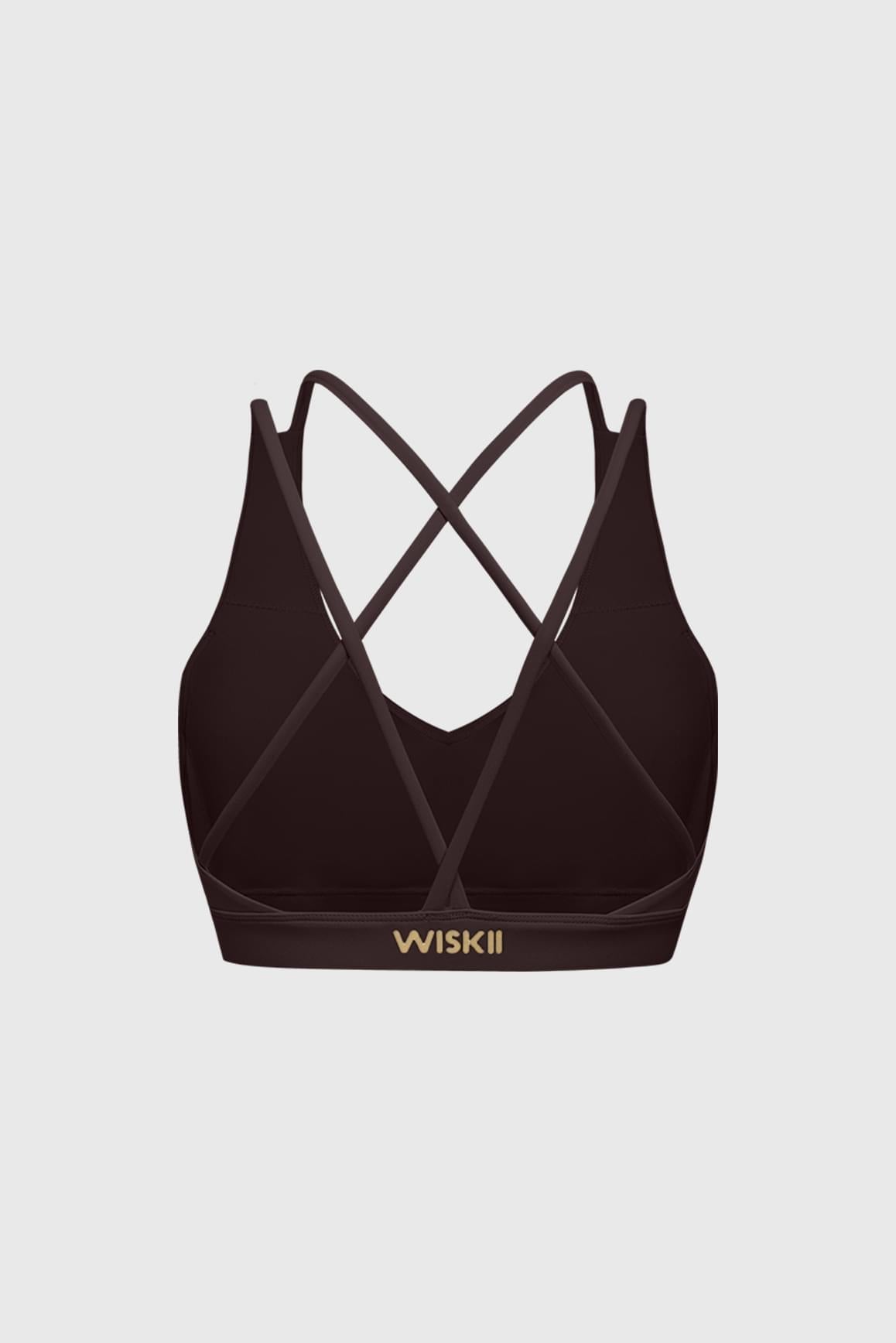 Scoop Neck Crossback Bra