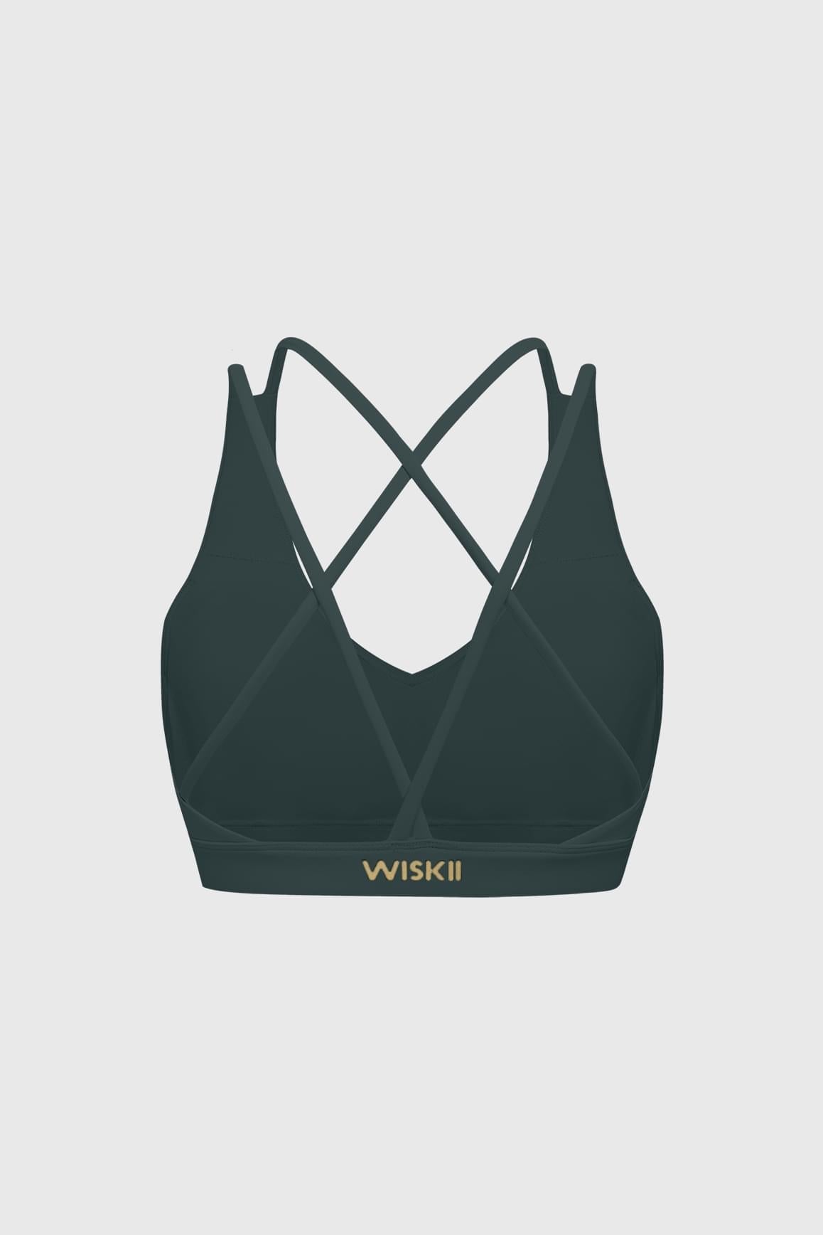 Scoop Neck Crossback Bra