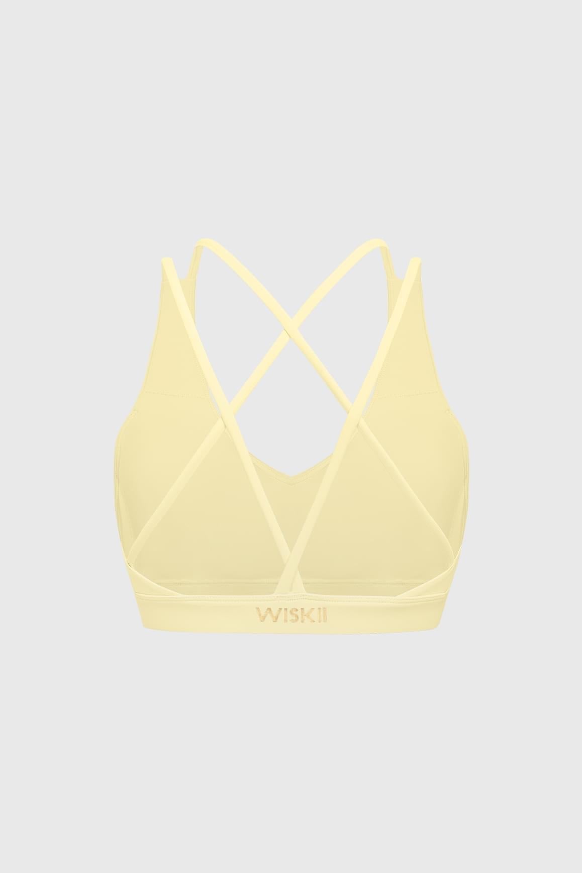 Scoop Neck Crossback Bra