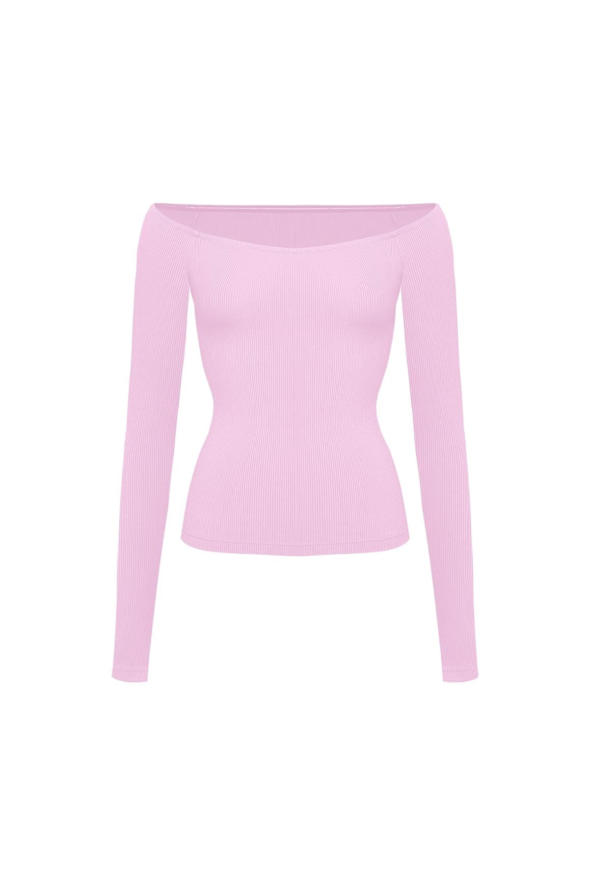 Sculpt Off-Shoulder Top