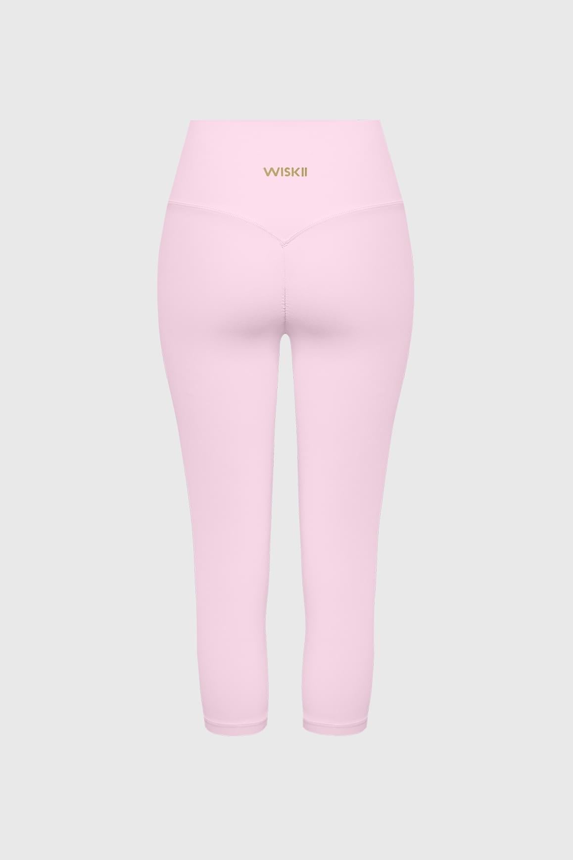 V-Waist Scrunch Capri Legging