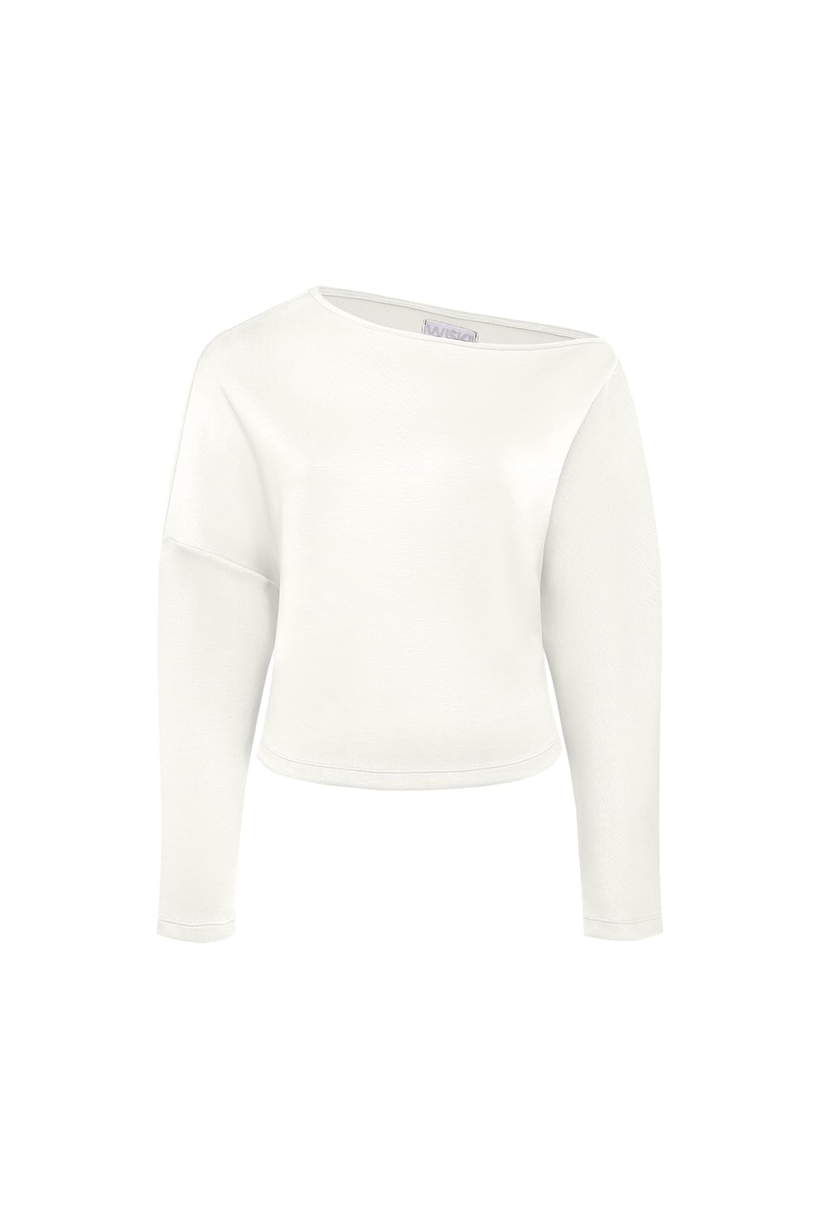 Vivid Asymmetric Long Sleeve Top