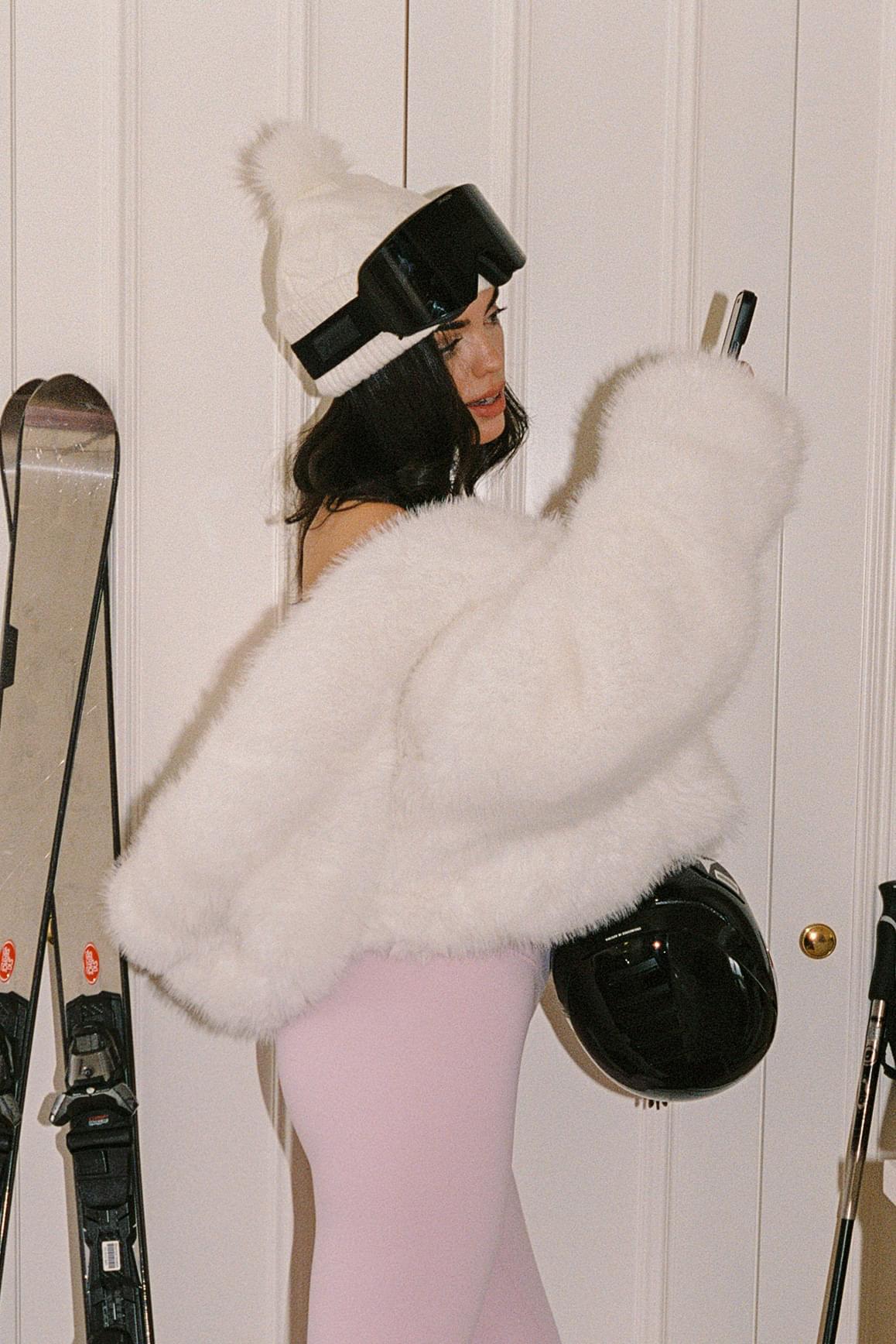 Alpine Cloud Faux Fur Jacket