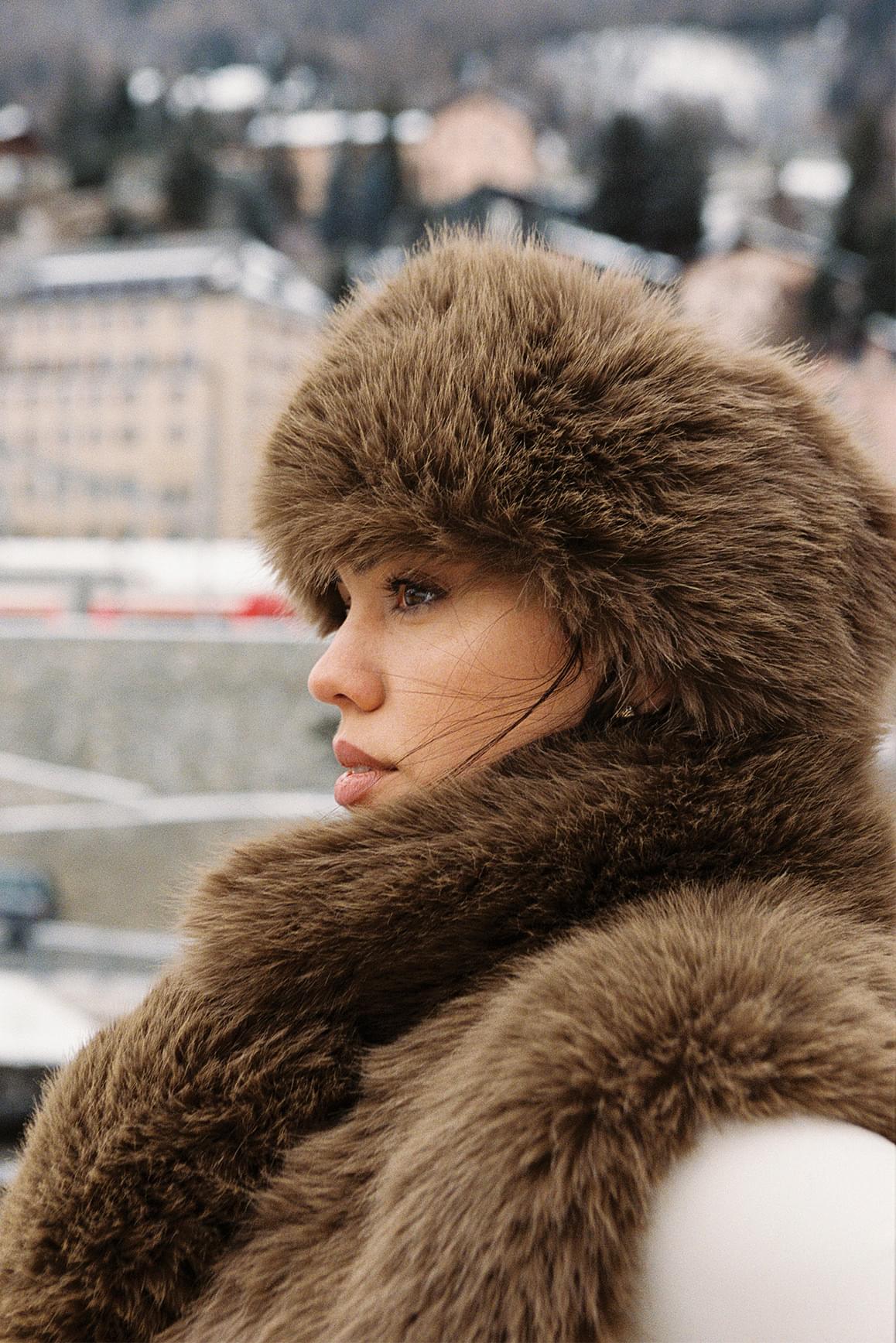 Alpine Cloud Faux Fur Vest