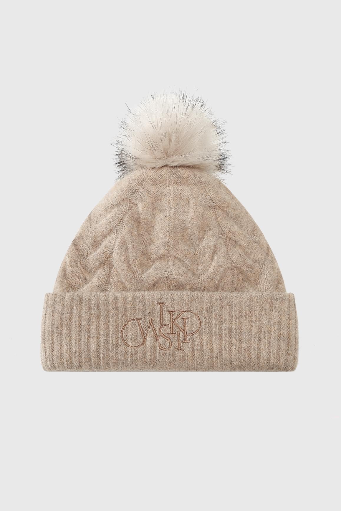 Chunky Cable Knit Beanie
