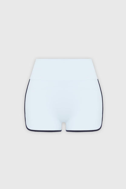 Contrast Piping Scrunch Short