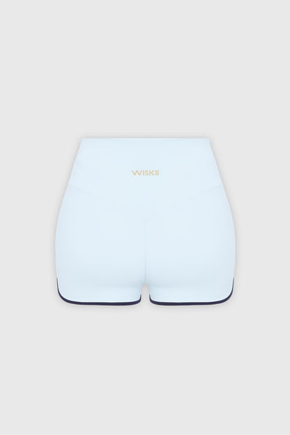 Contrast Piping Scrunch Short