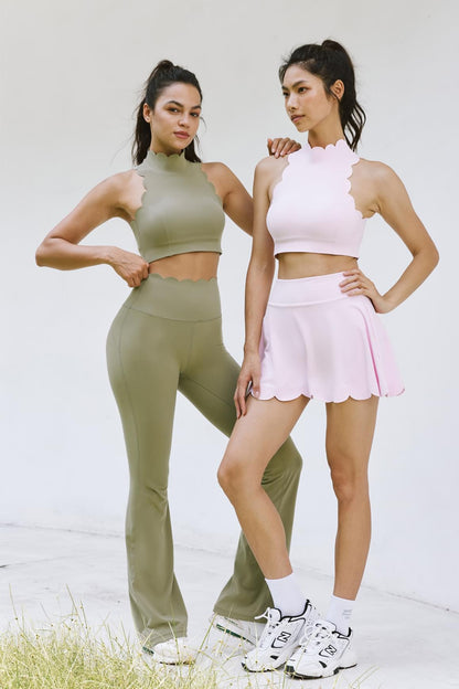 High-Waist Flare Legging