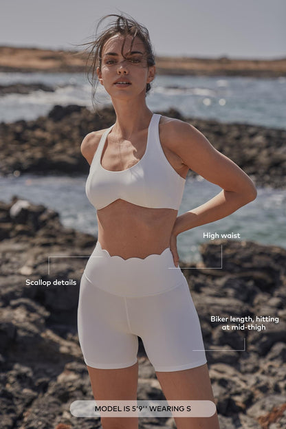 High-Waist Sculpting Biker Short