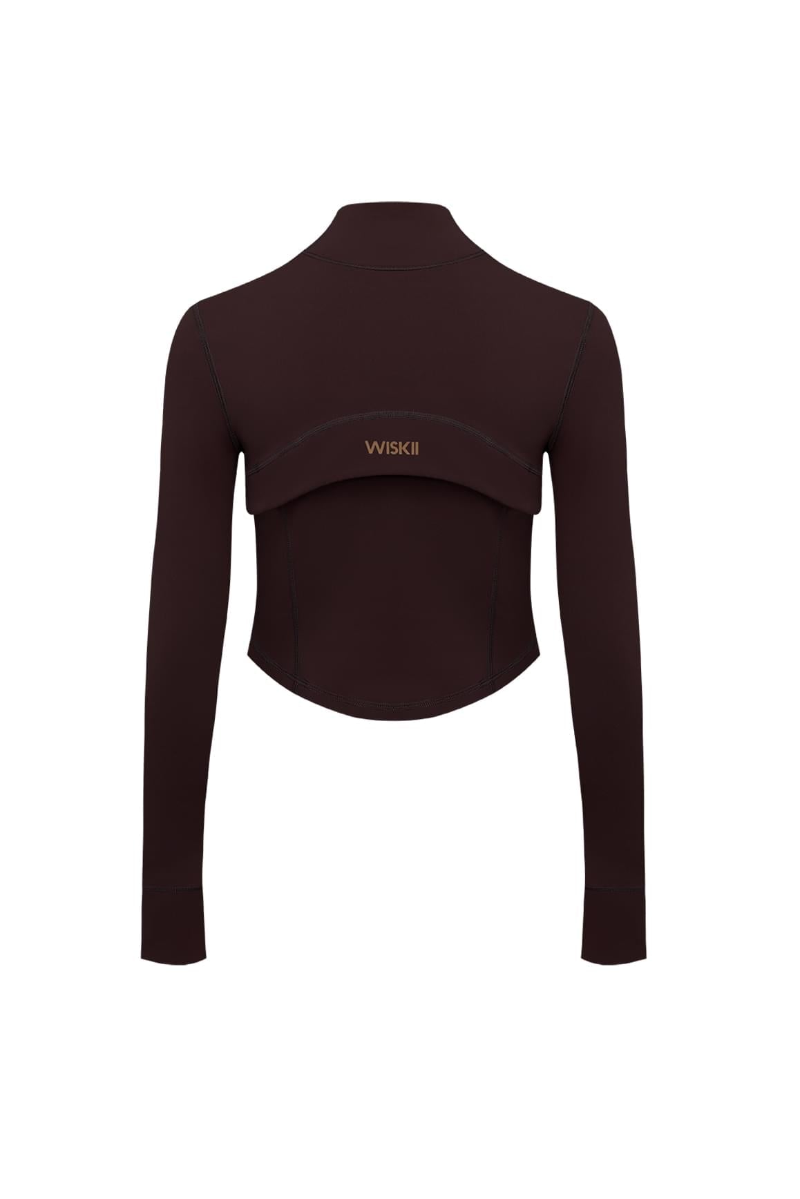 Hourglass Cropped Full Zip Jacket