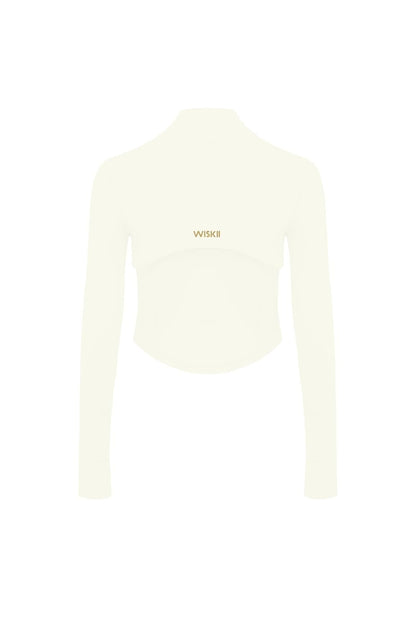 Hourglass Cropped Full Zip Jacket