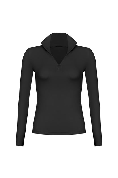 Long Sleeve Half Zip Top