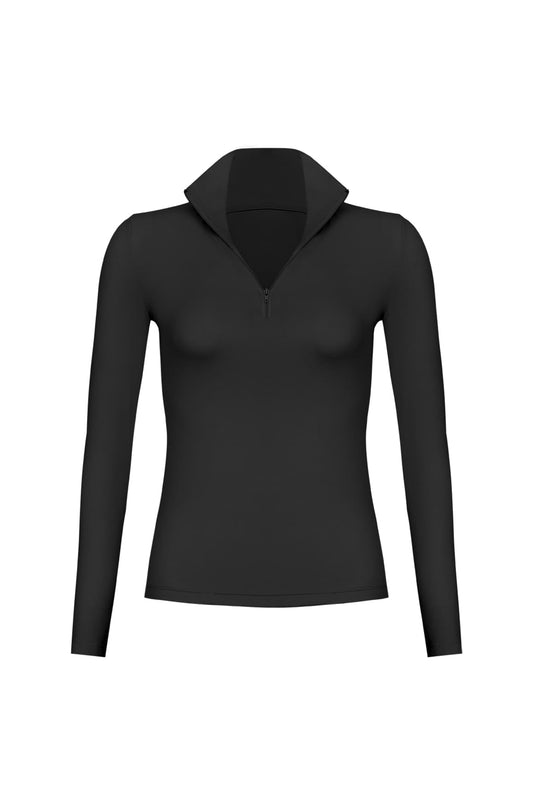 Long Sleeve Half Zip Top