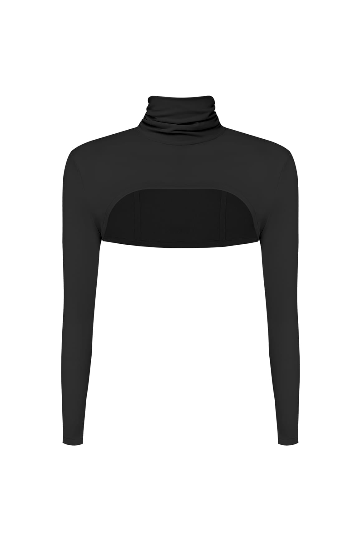 Long Sleeve High Neck Layering Top