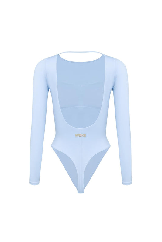 Long Sleeve Open Back Bodysuit