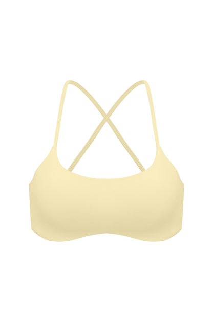 Minimal Crossback Bra