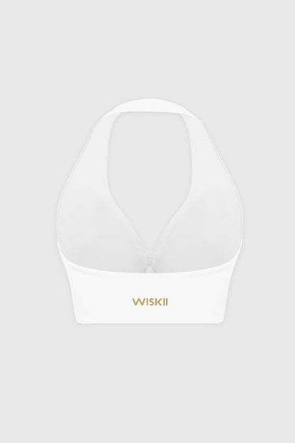 Petal Cut Halter Bra