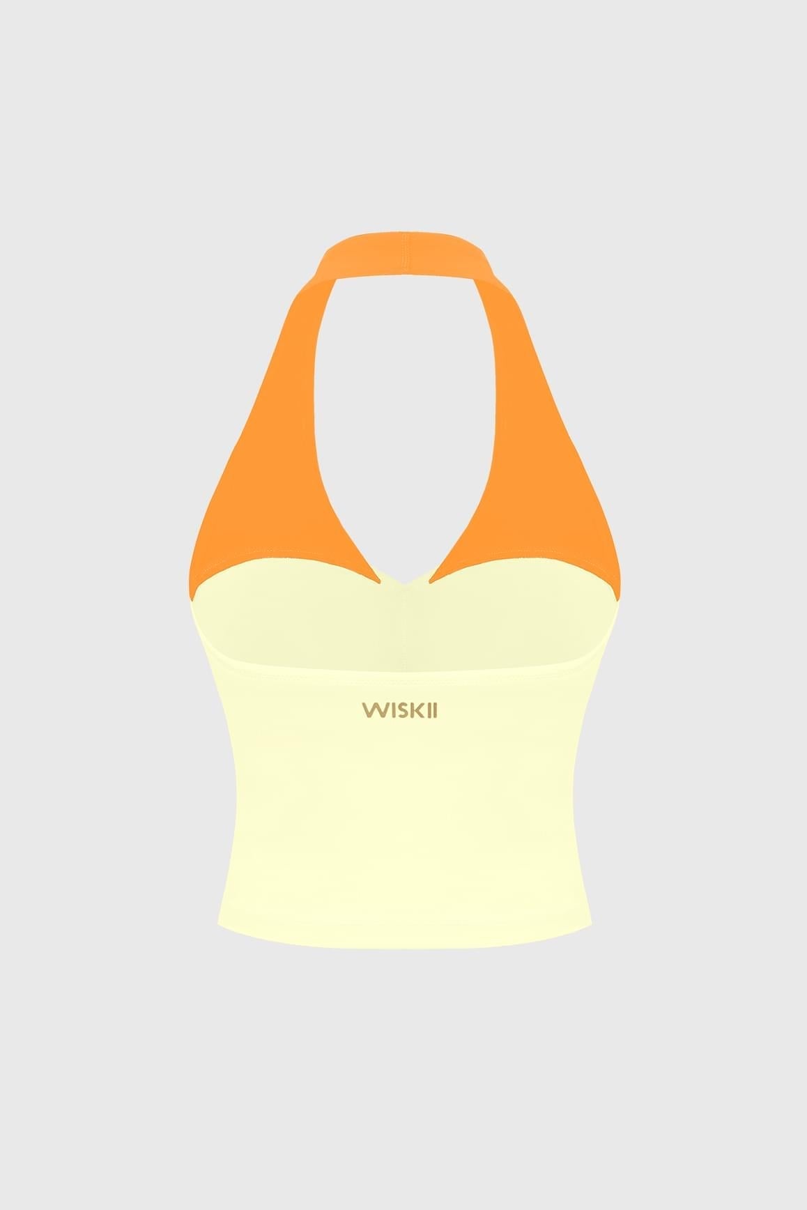 Riviera Contrast Halter Tank