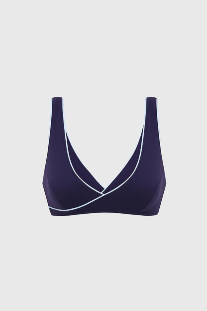 Riviera Contrast Piping Bra