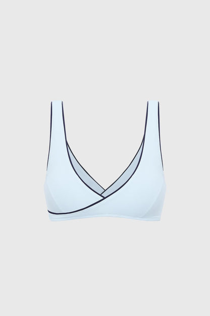 Riviera Contrast Piping Bra