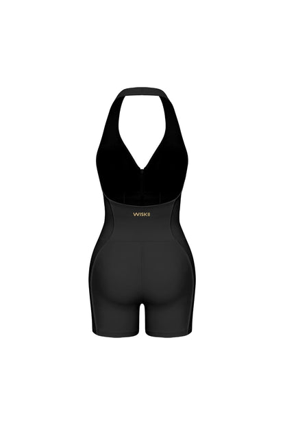 Riviera Hourglass Zip Front Romper