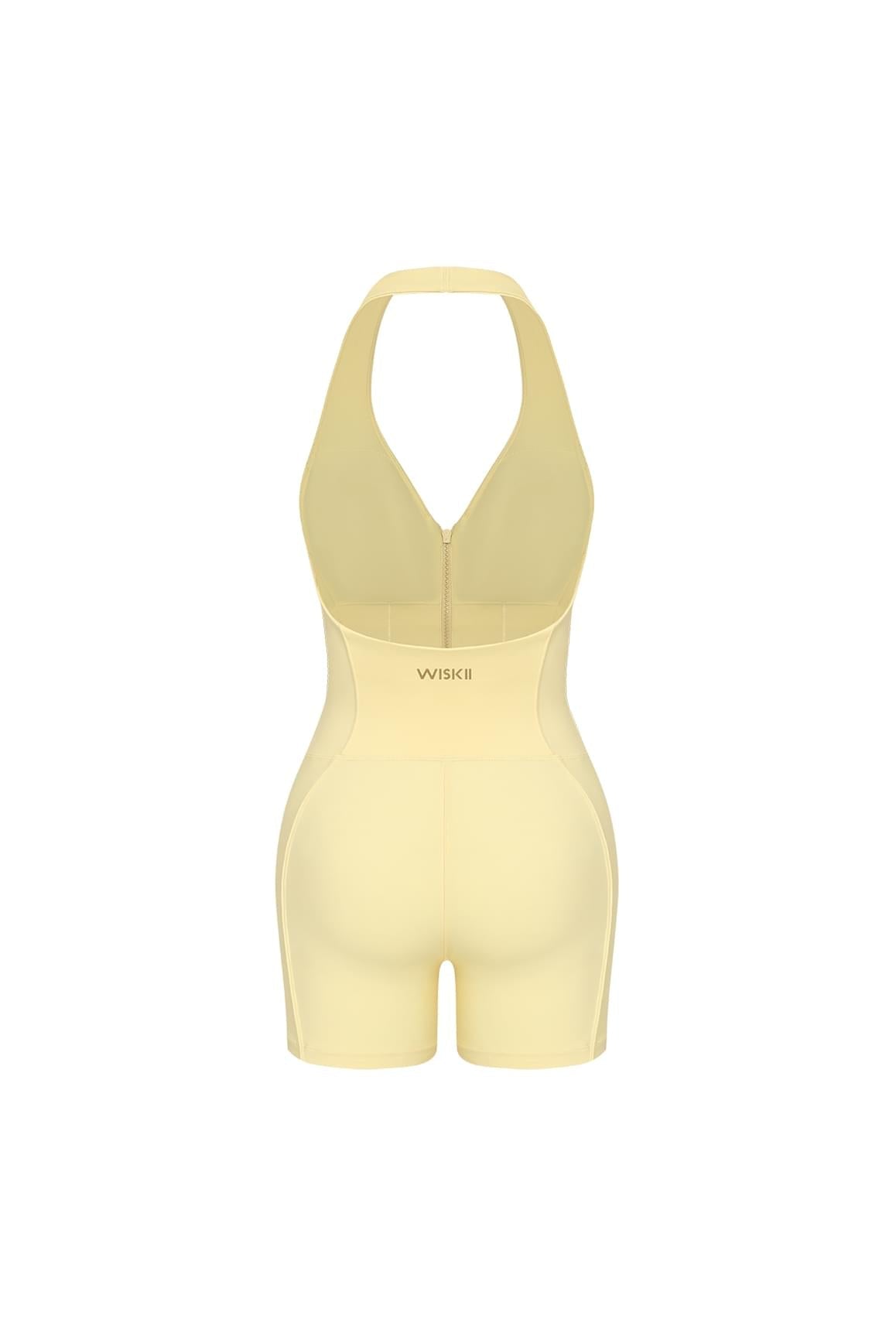 Riviera Hourglass Zip Front Romper