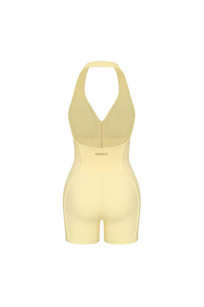 Riviera Hourglass Zip Front Romper