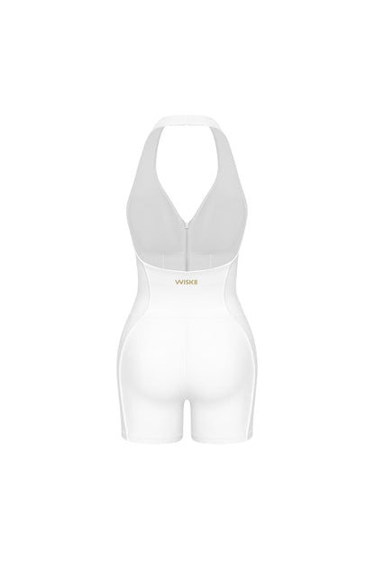 Riviera Hourglass Zip Front Romper