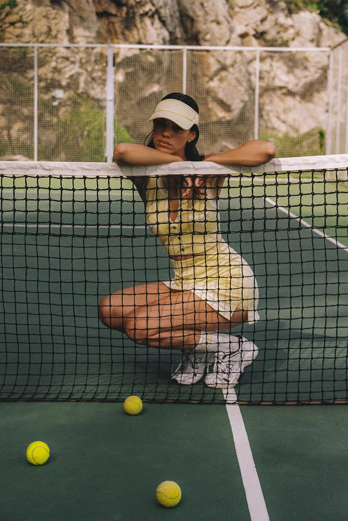 Riviera Retro Tennis Visor