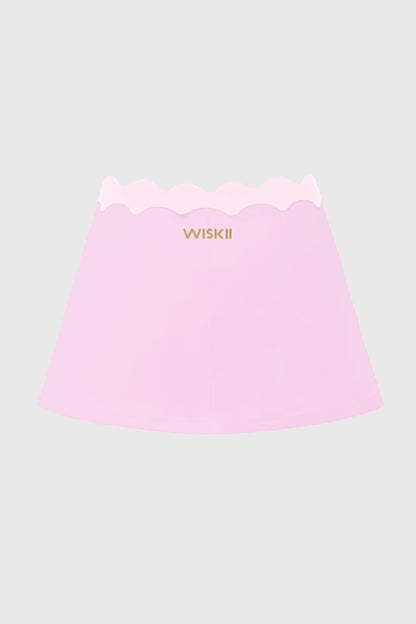 Riviera Scallop Contrast Skirt