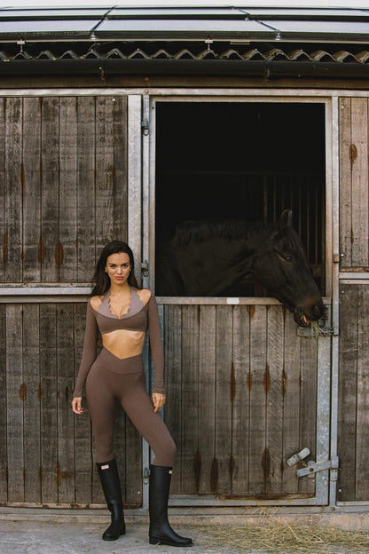 Riviera V-waist Scrunch Legging