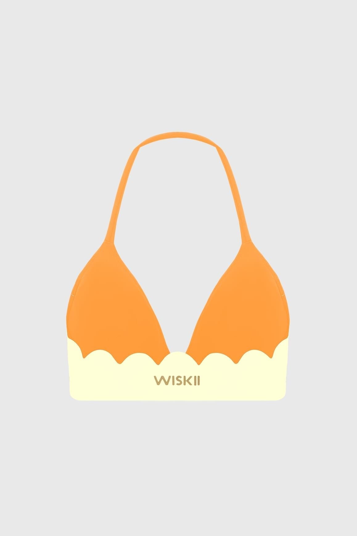 Scallop Contour Halter Bra