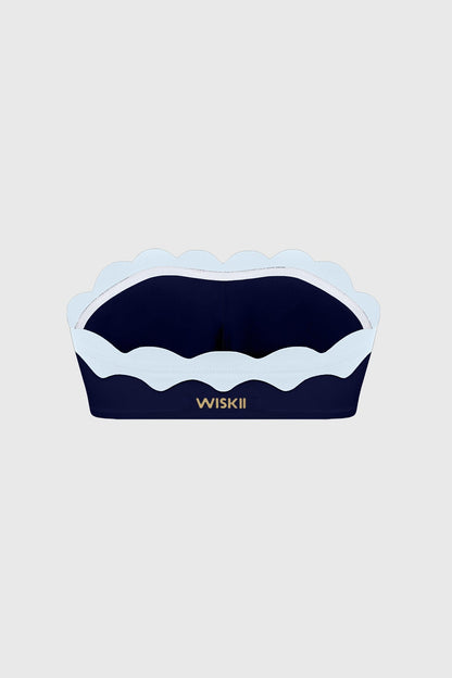 Scallop Contrast Bandeau