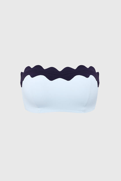 Scallop Contrast Bandeau