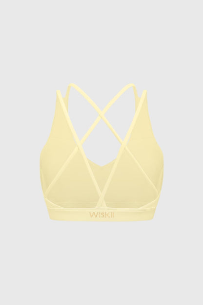 Scoop Neck Crossback Bra