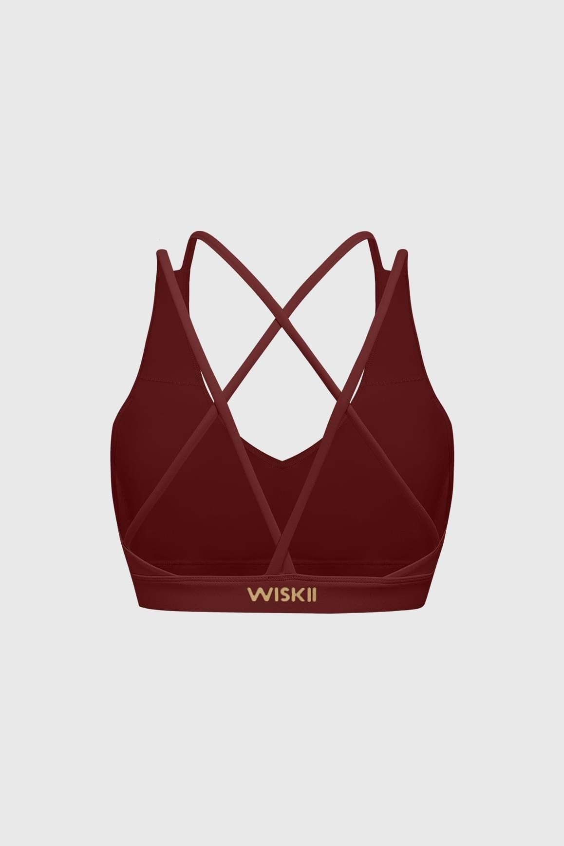 Scoop Neck Crossback Bra