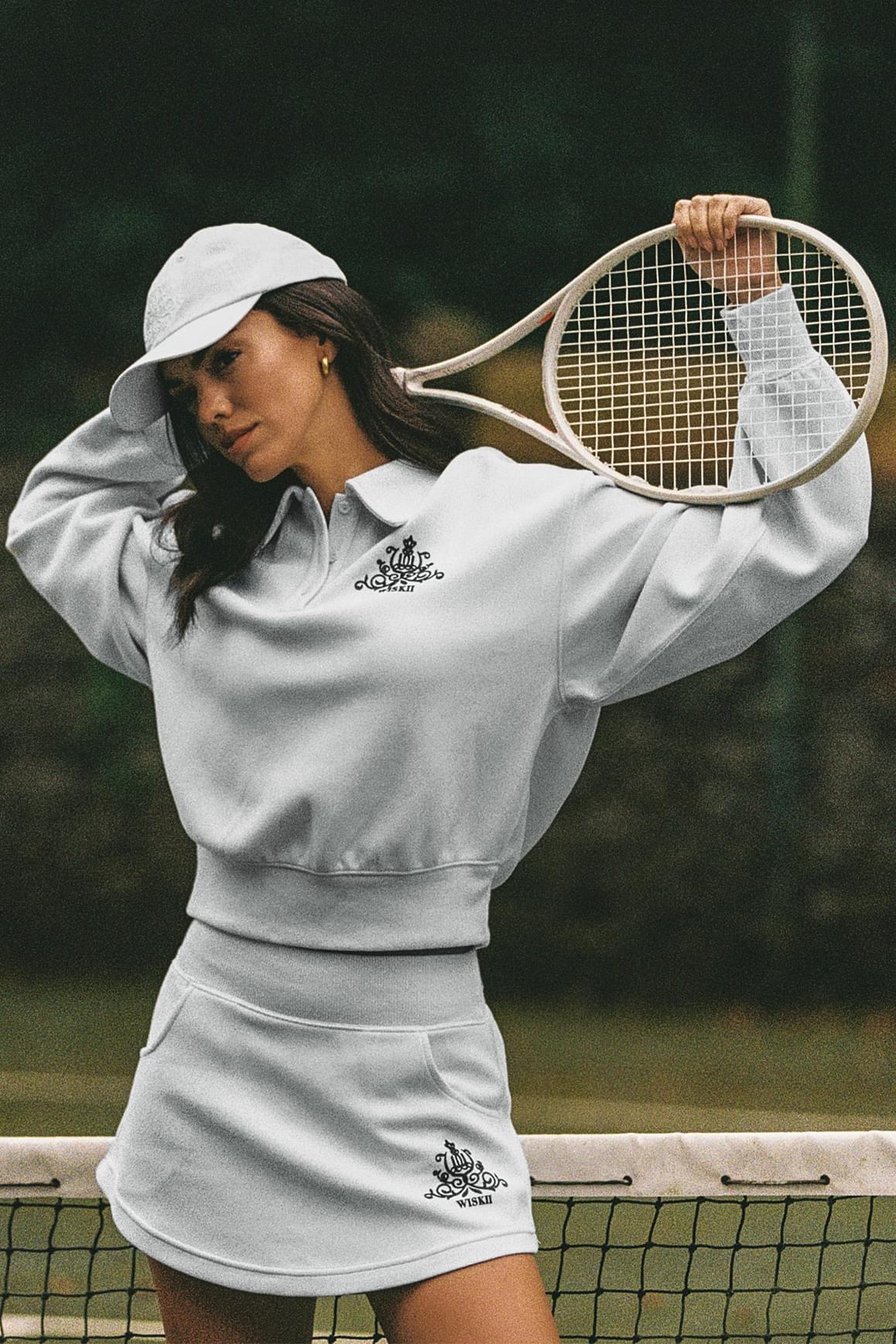 Stylish Ease Mini Sweat Skirt