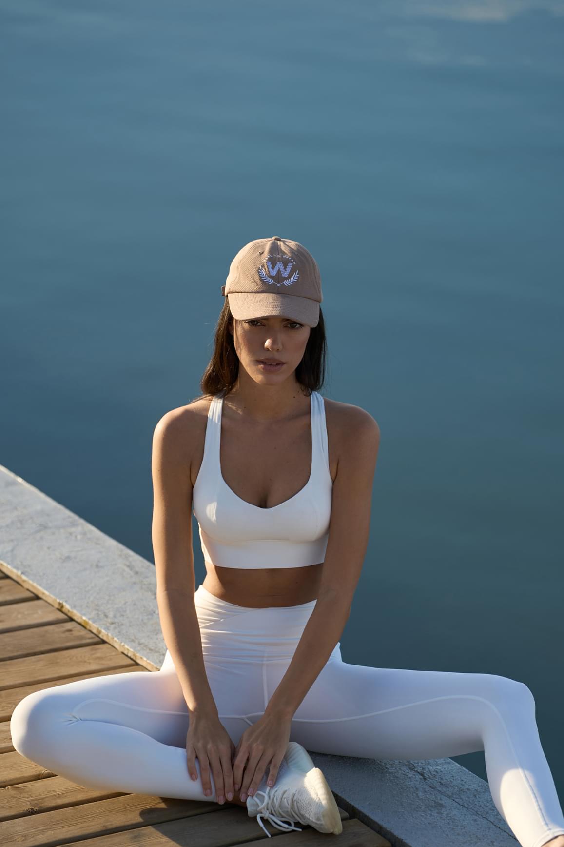 Sweetheart Bra Tank & V-waist Yoga Legging