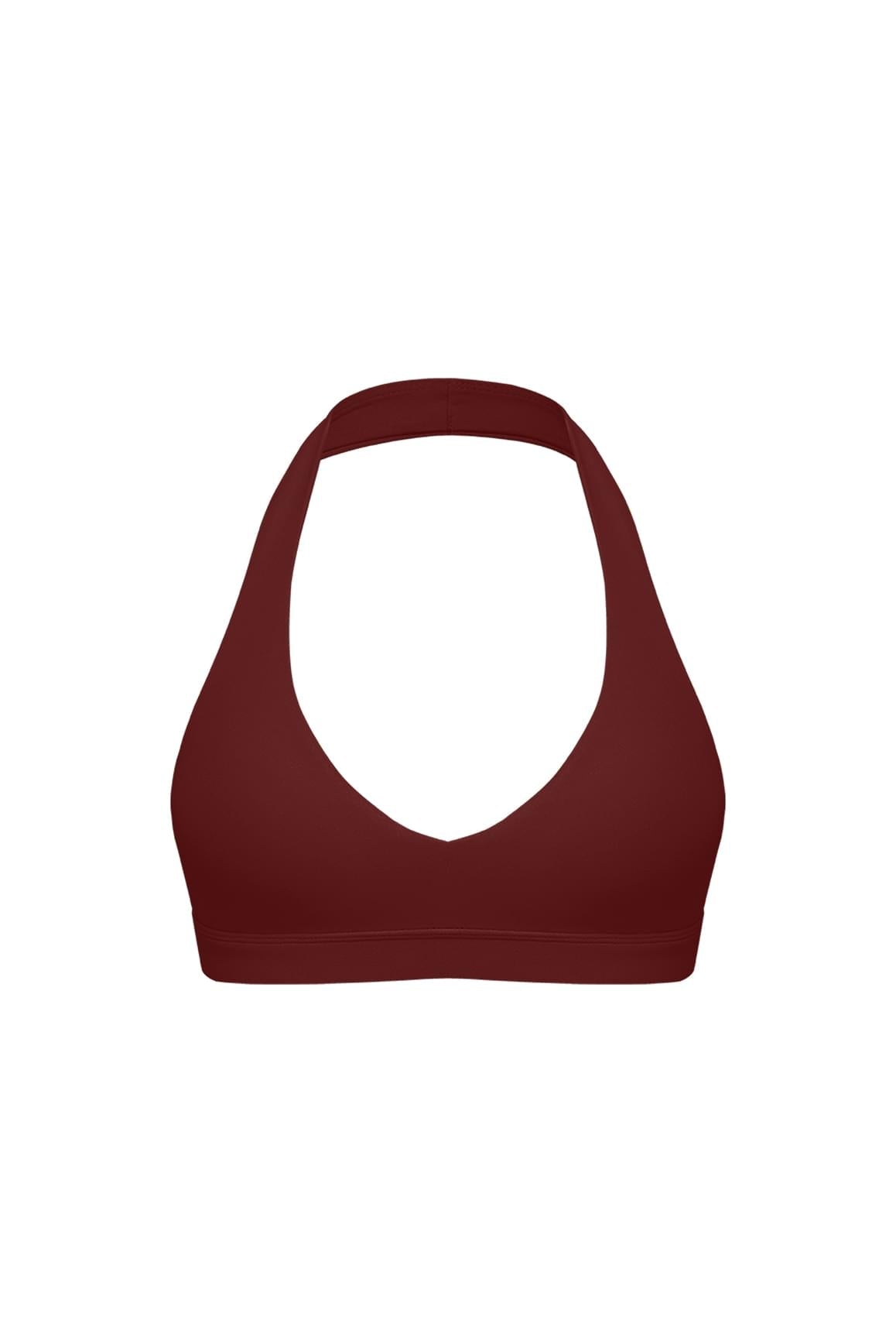 V-Cut Halter Bra