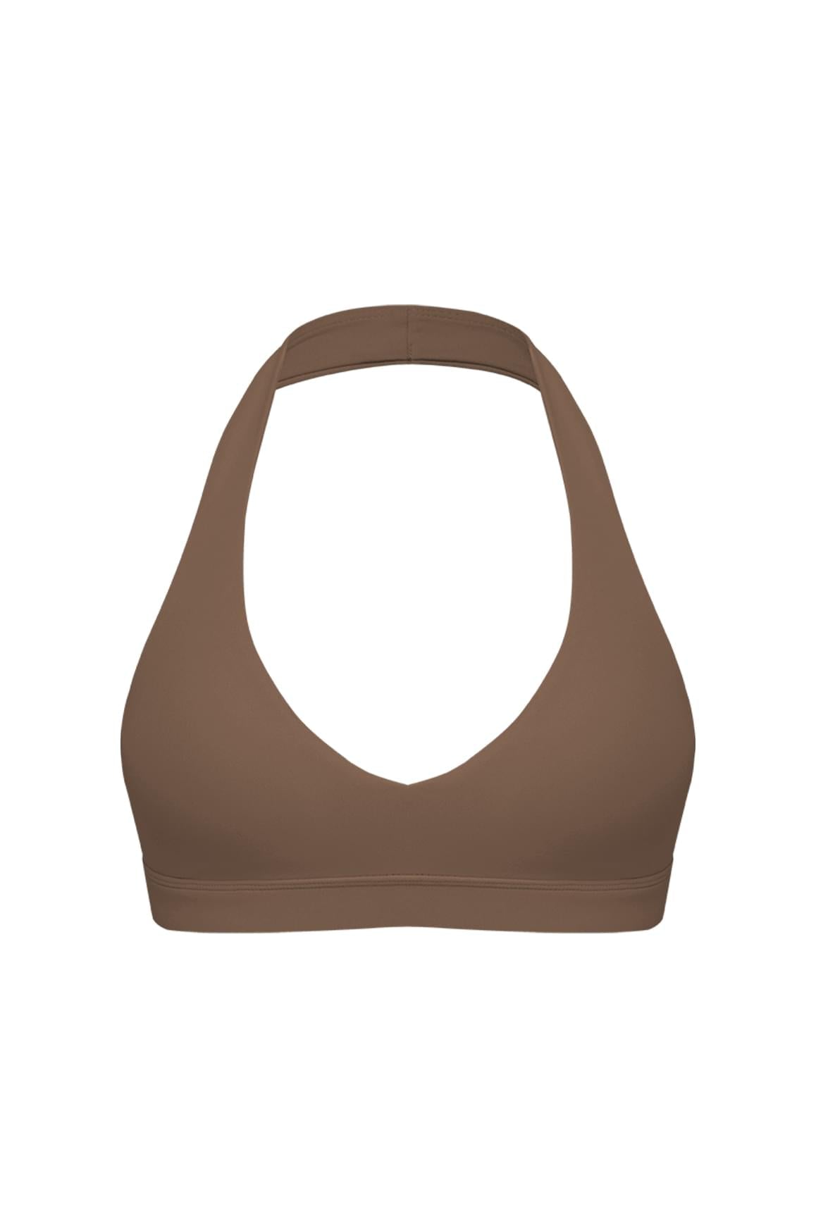 V-Cut Halter Bra