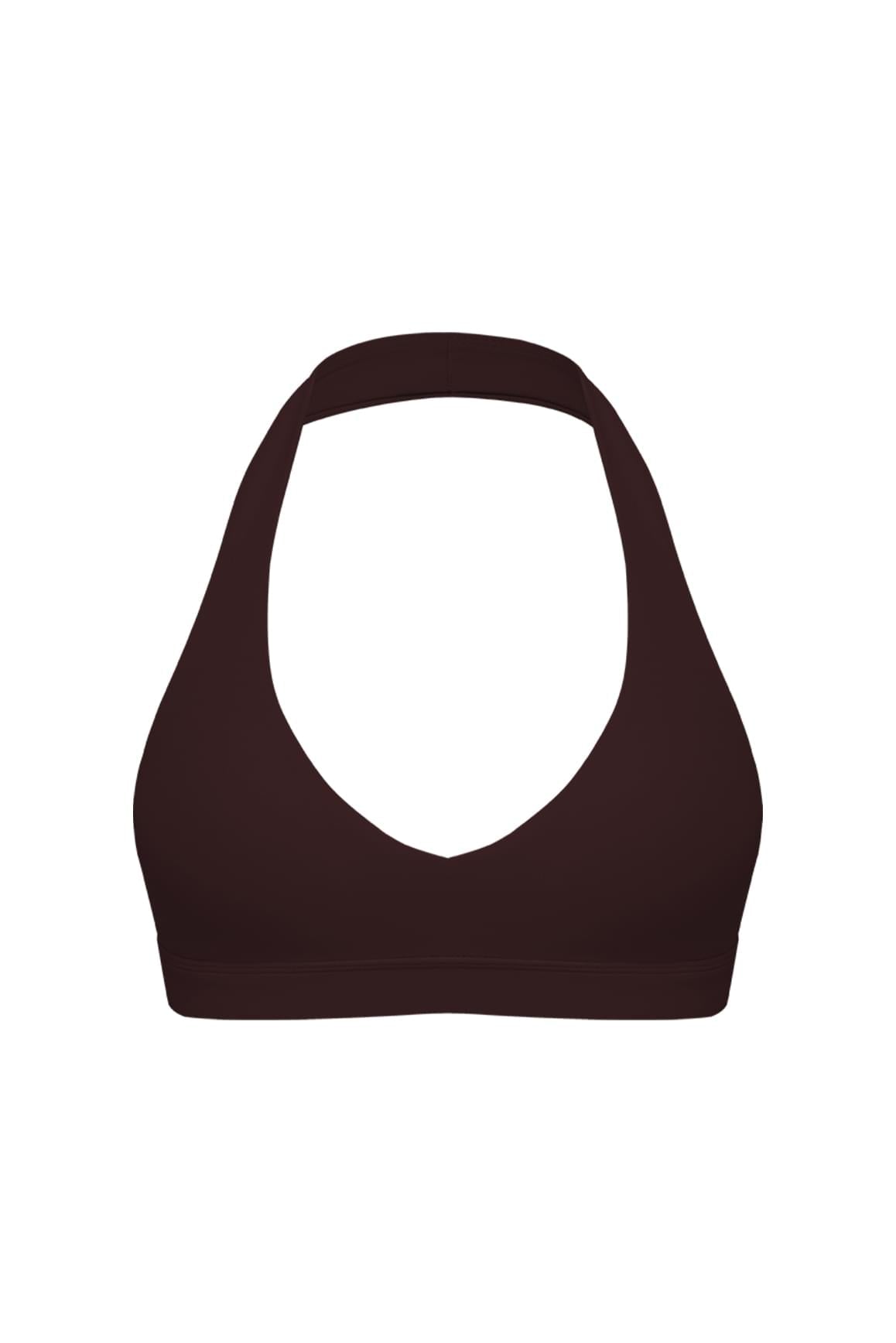 V-Cut Halter Bra