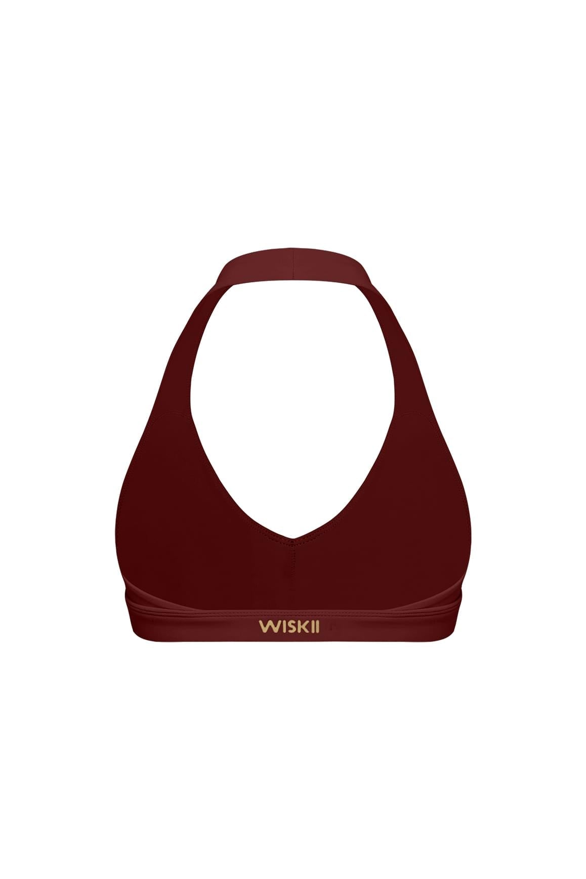 V-Cut Halter Bra
