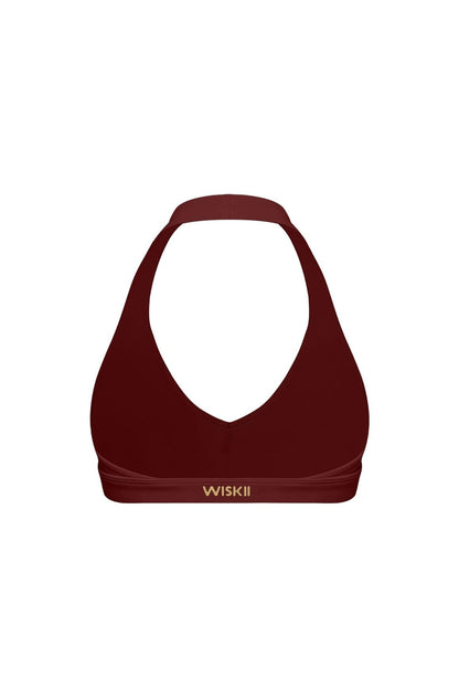 V-Cut Halter Bra