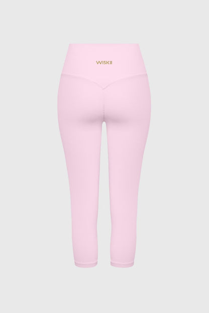 V-Waist Scrunch Capri Legging