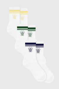Lemon & Noble Green & Midnight Blue