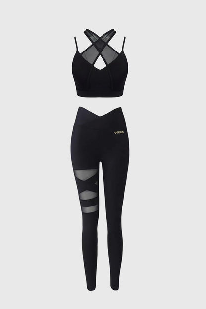 Victory Sports Bra & Mesh Legging