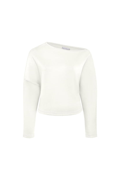 Vivid Asymmetric Long Sleeve Top