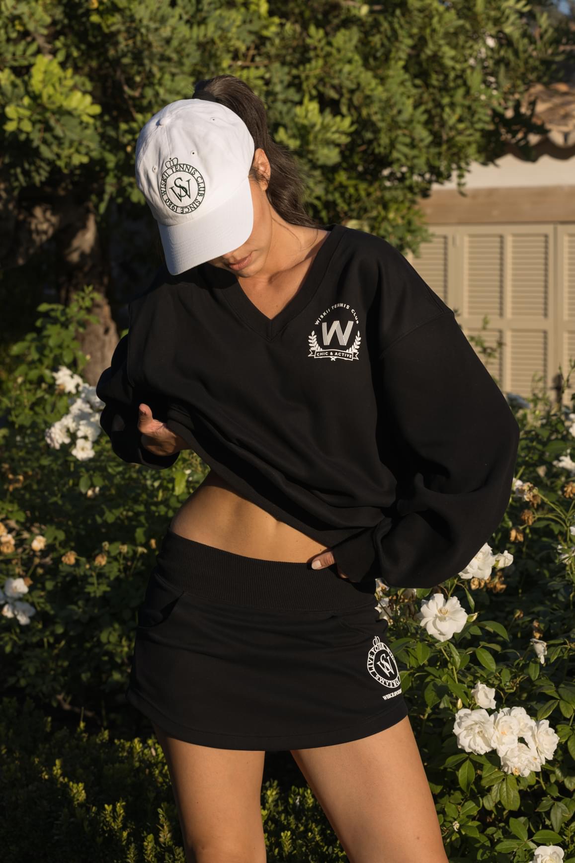 Wiskii Casual V-Neck Sweatshirt
